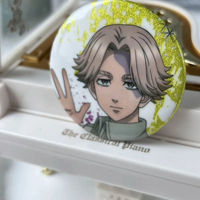 Tokyo Revengers Badges Pins Cartoon Character Major Kokonoi Hajim Brooch Fans Collection Gifts Decorative Clothes Birthday Gift