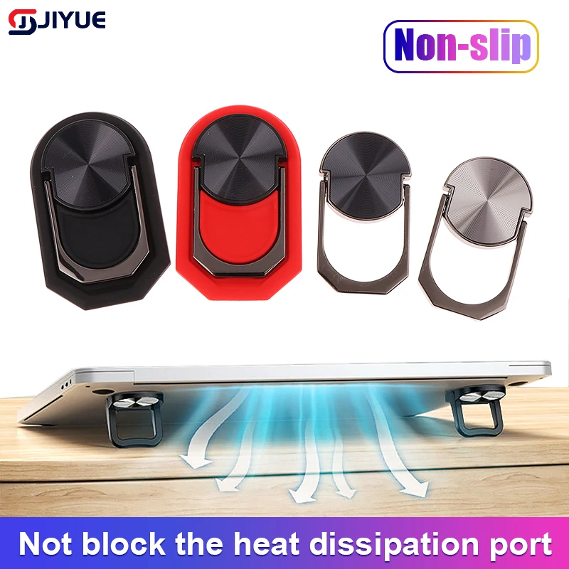 

2pcs Foldable Laptop Stand Non-slip Base Bracket Support For Macbook Pro Air Lenovo Thinkpad PC Laptop Mini Cooling Holder Feet