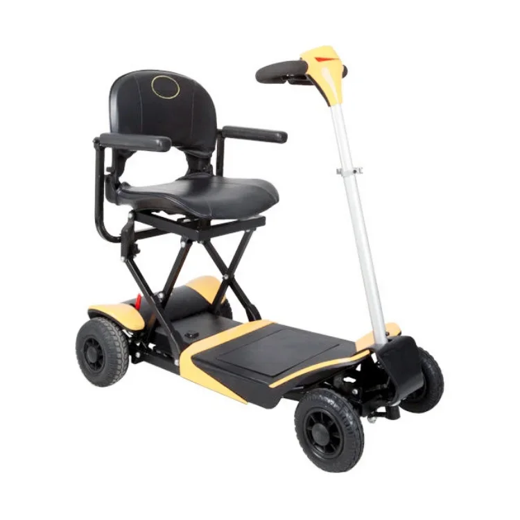 

Hot Selling Newest Intelligent Four-Wheel Electric Adjustable Folding Scooter for Elderly and Disabled Individuals