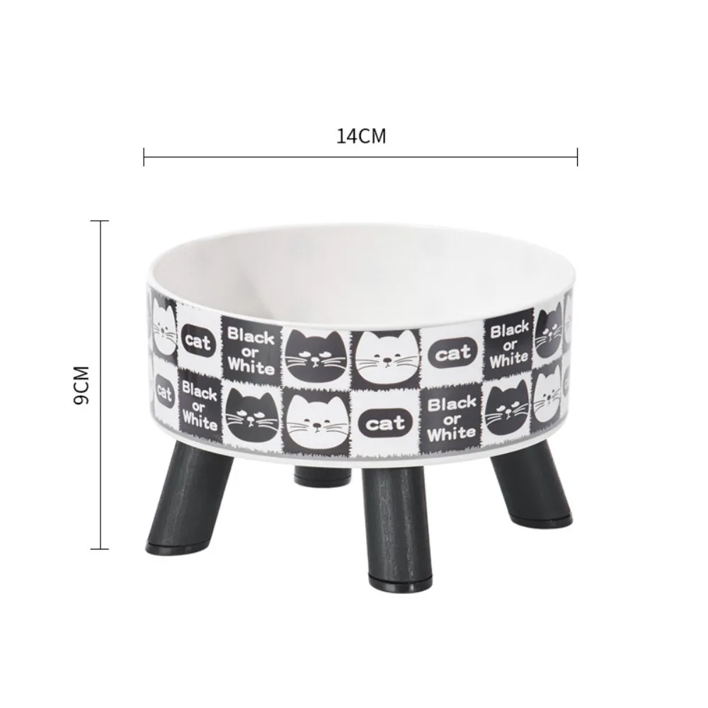 Pets Accessories Anti-slip Stainless Steel Cat Bowl Round Simple Fall Prevention Dog Bowl Lovely Creative Cat Feeding Tool Pet