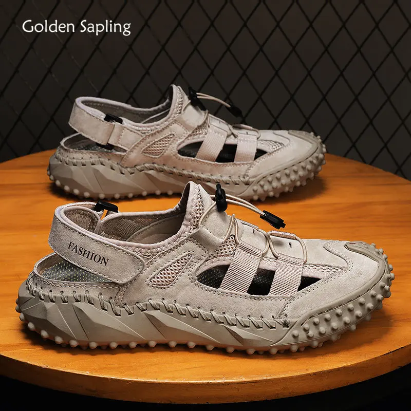 

Golden Sapling Summer Outdoor Shoes Men's Sandals Comfortable Platform Shoe Casual Beach Sandal Men Chaussures Sandalias Hombre