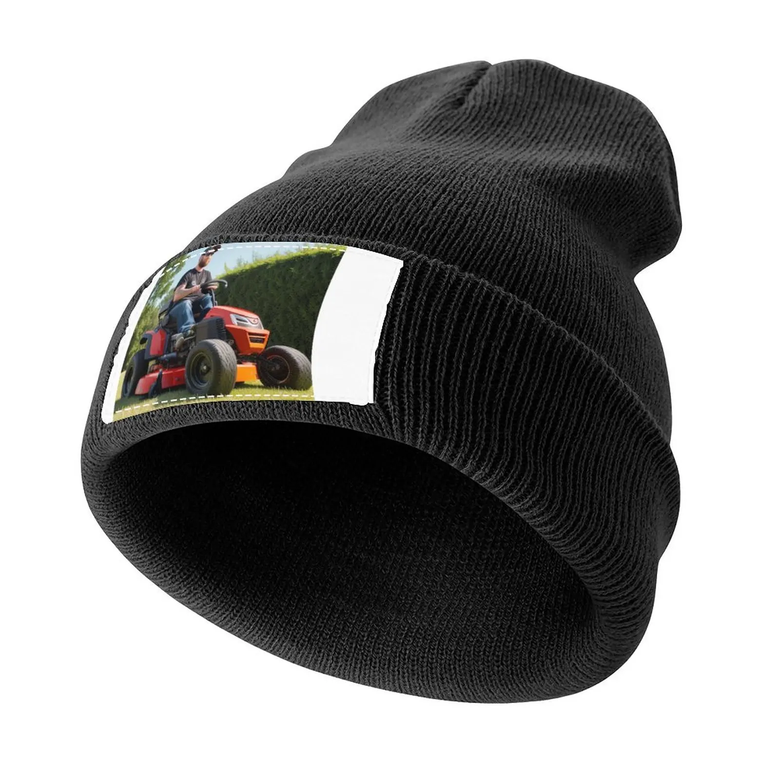 Mowing grass & kicking ass Knitted Cap tea Hat foam party Hat Women Caps Men's