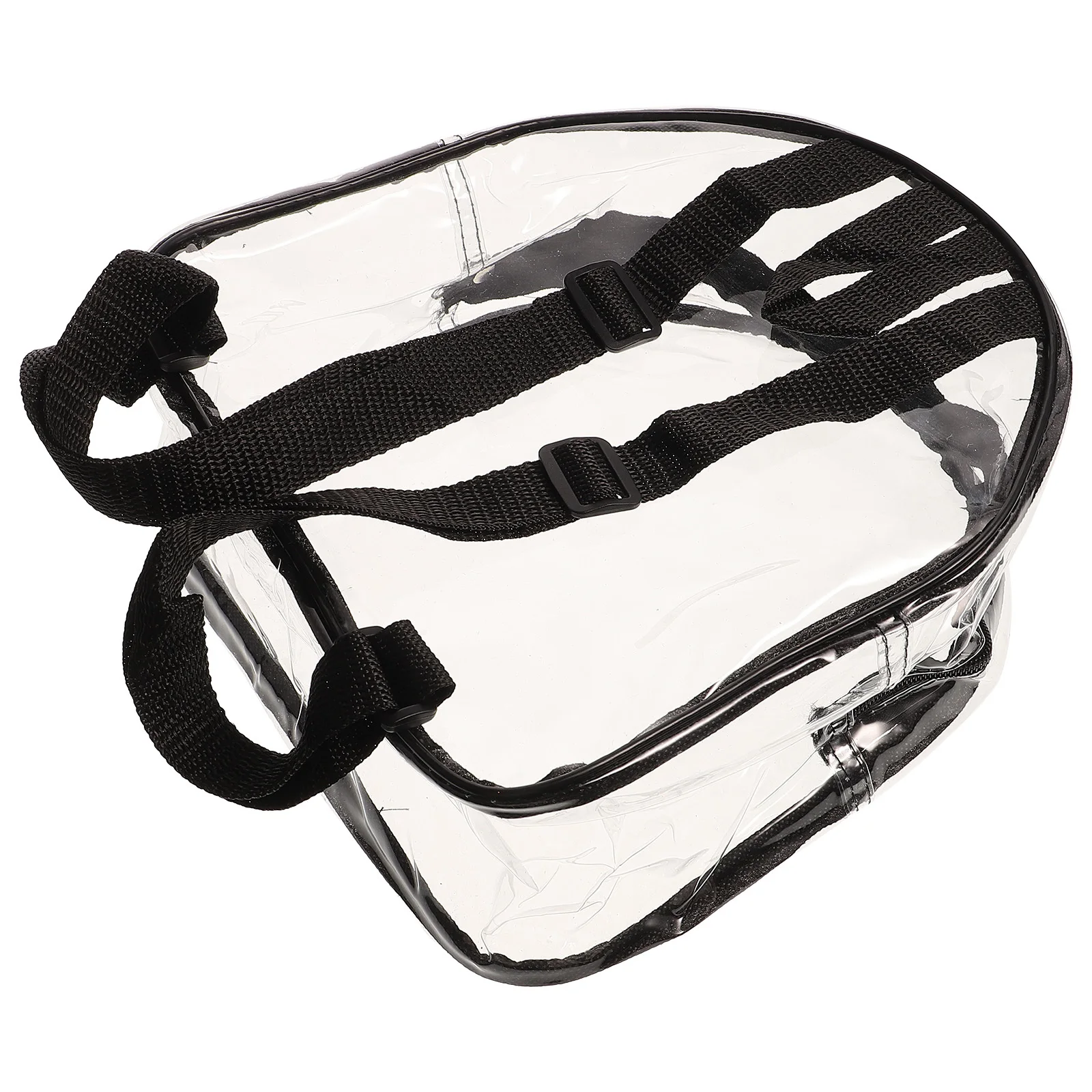 กระเป๋าเป้ใสแบบหนา ทนทาน น้ำหนักเบา ทำจากพีวีซี สำหรับทำงาน ไปโรงเรียน เดินทาง หรือใช้ในสนามกีฬา