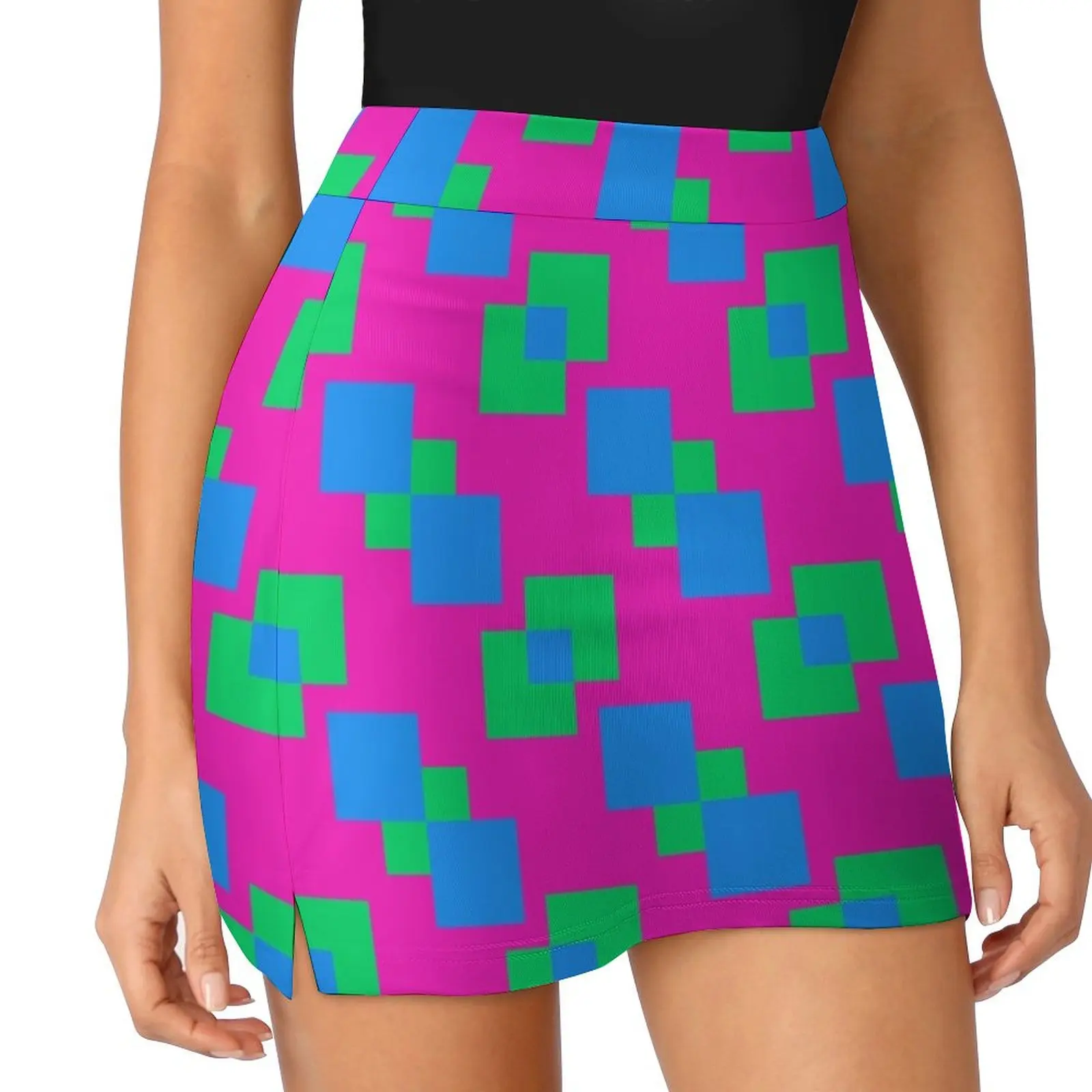 SPD: LGBT+ Pride Flags: Polysexual Mini Skirt luxury clothes women fairy core new in clothes