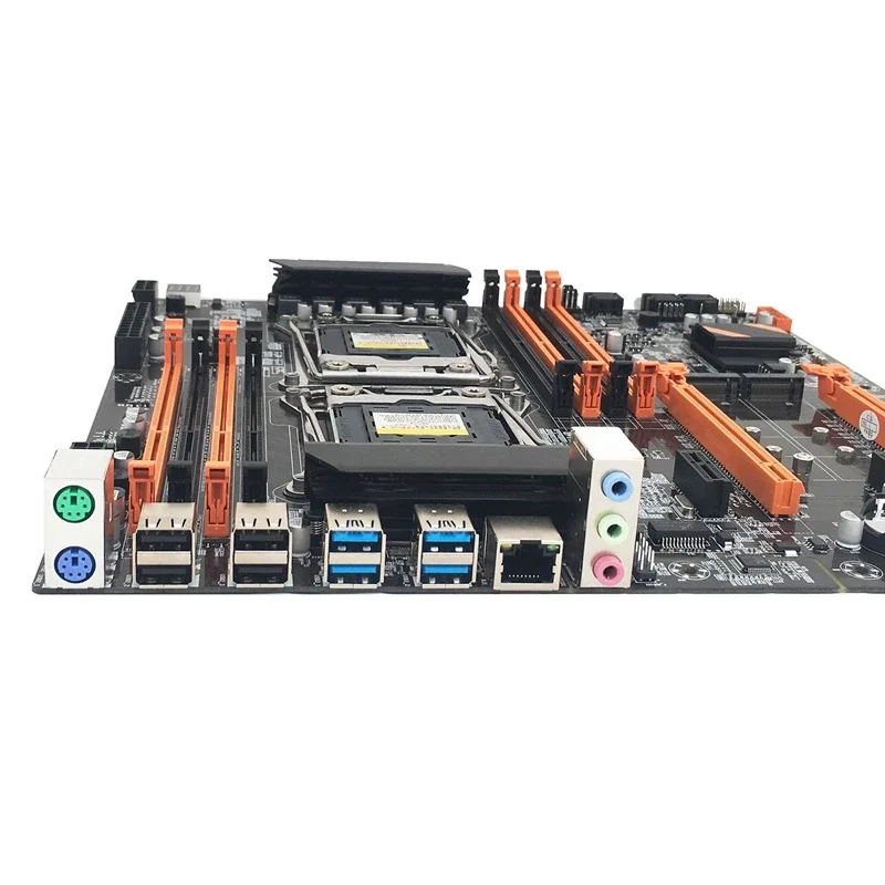 Материнская плата X99 с двойным процессором, рандомный накопитель M.2, слоты SSD, SATA3.0, PCIE3.0, X16, максимальная оперативная память 256 ГБ, поддерживает процессор Xeon E5 V3 V4