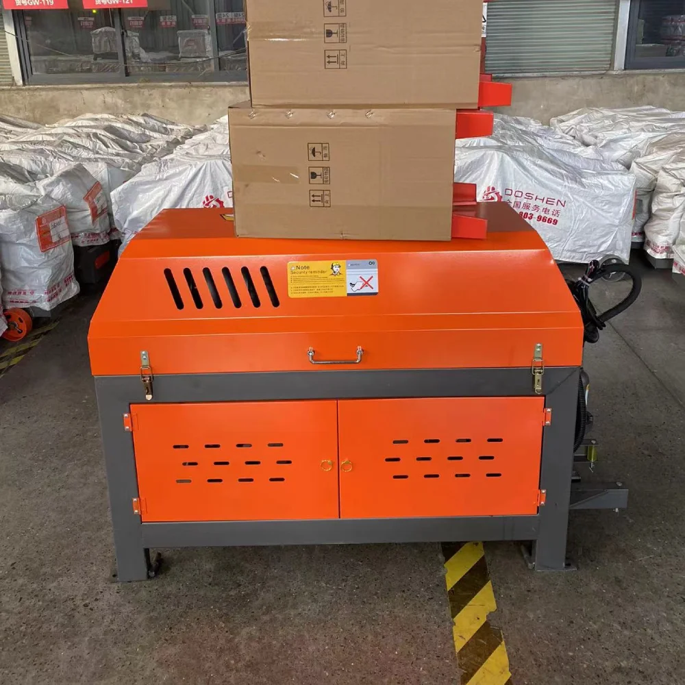

Hot Sale Variable Speed Metal Straightening Machinery 6-12mm Rebar Steel Bar Wire Rod Straightening and Cutting Machine