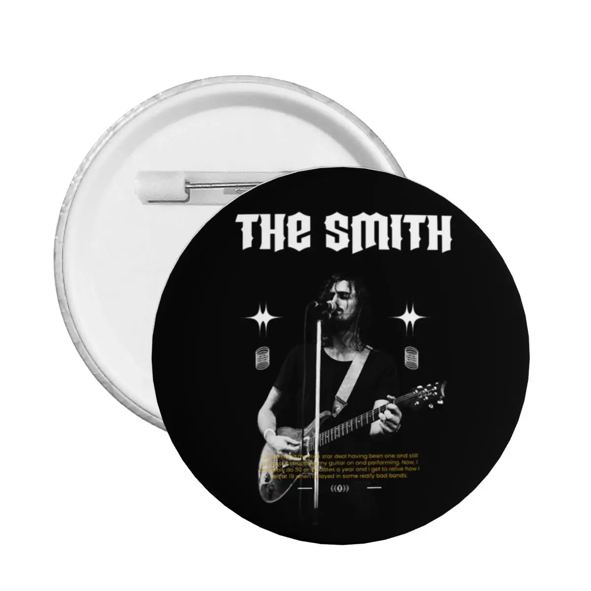 Alternative Rock Band Smiths Soft Button Pin Custom Novelty Pinback Badges Brooches Friends Gift