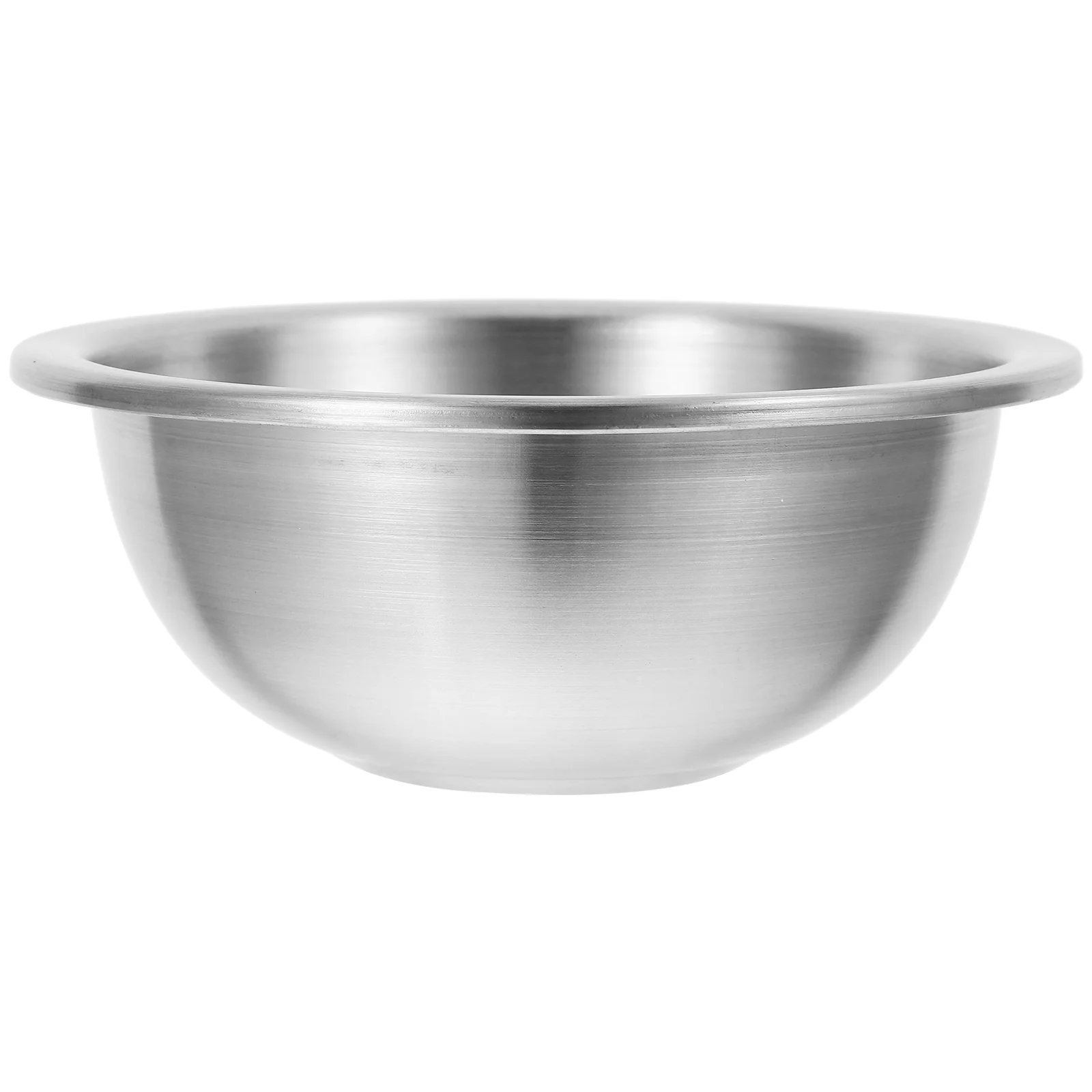 

Food Containers with Lids Soup Pot European Style Mixing Bowl Stainless Steel Silver Nesting