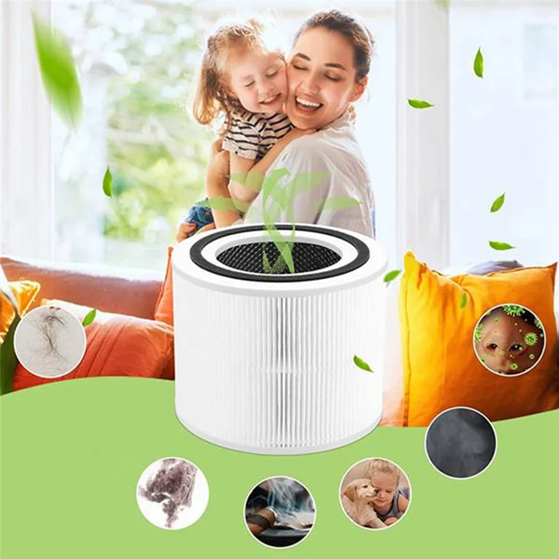

AT63-Core 300 Filter For LEVOIT Core 300/Core 300-S/Core 300-P/Core 300-RF HP-13 Three In One Air Purifier Filter