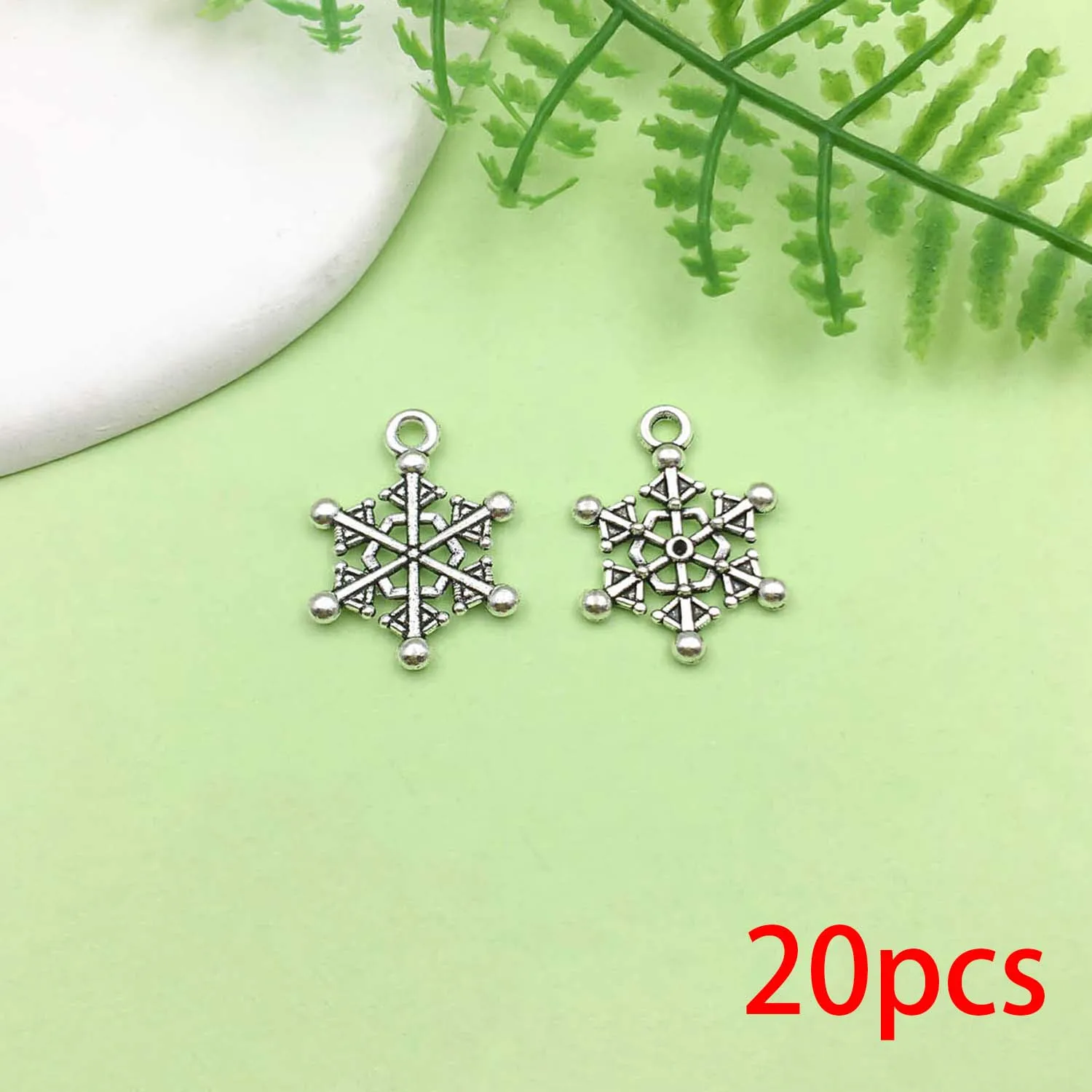 20/43pcs Christmas Decoration Charms Alloy Santa Claus