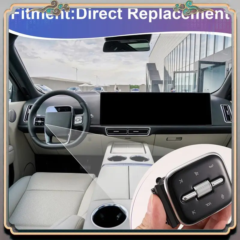 موثوقة-عجلة توجيه سيارة اليسار متعددة الوظائف زر التبديل ل LIXIANG L7 L8 L9 2023-2024 اكسسوارات السيارات #3