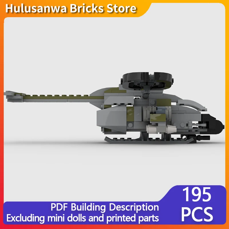 

Модель атакующего вертолета A83, конструктор MOC, военная техника, модульные технологичные подарки, праздничный набор для сборки, детские игрушки