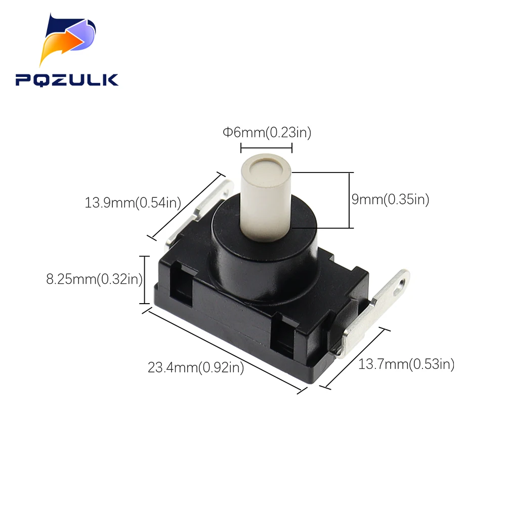 2PCS New Vacuum Cleaner Switch 16A125V 8A250V KAN-J4 2 Button Limit Switches
