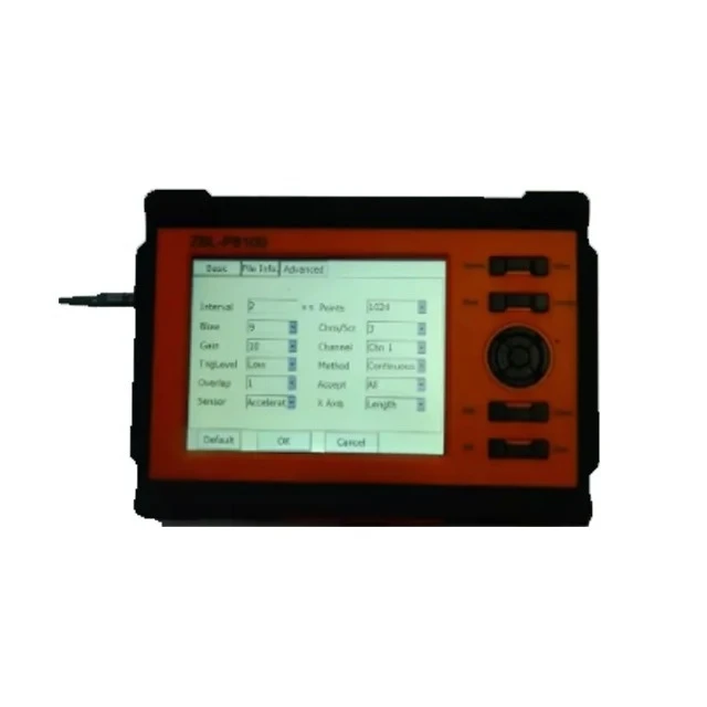 ZBL-P8100 Ultrasonic Foundation Pile Integrity Tester with TFT Color LCD Screen for Construction Engineering Testing