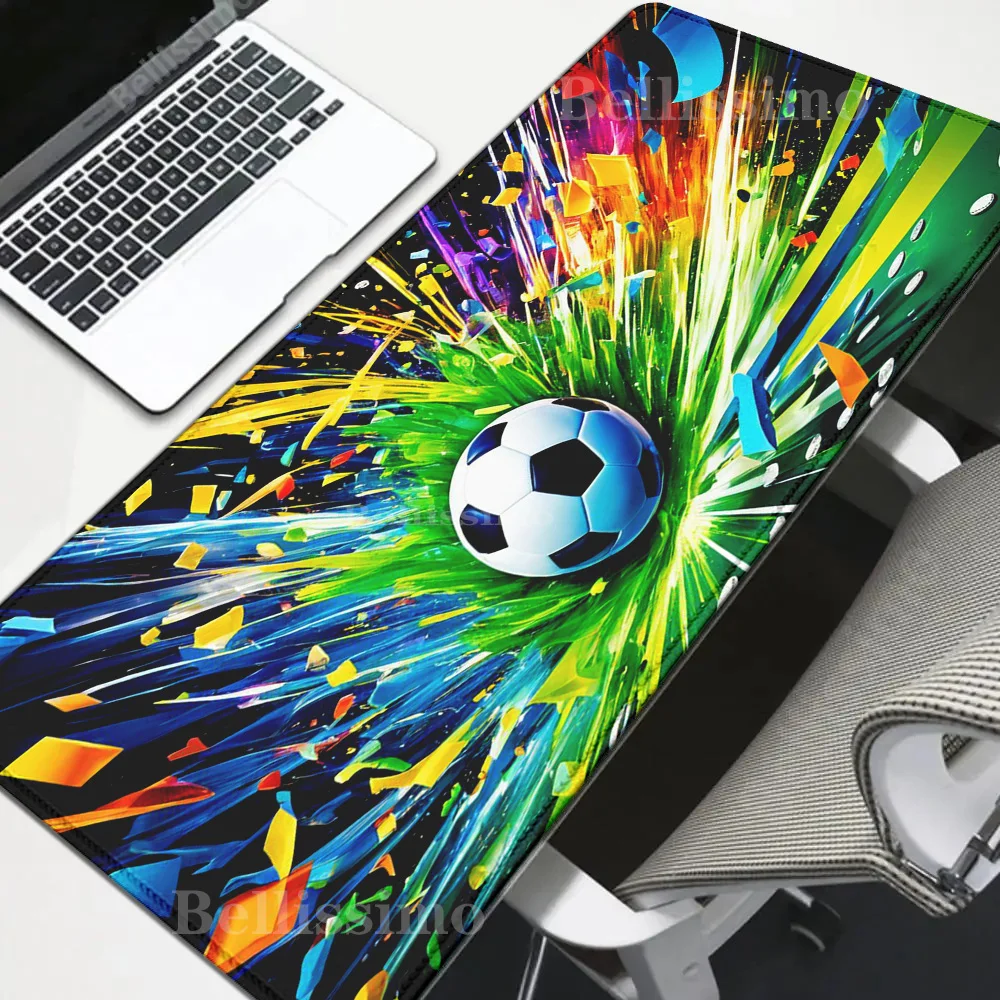 

Large Mouse Pad Anime Football Cartoon Gaming offices Accessories Mousepad Table Mats Non-slip Keyboard Rubber teclado Desk Mat