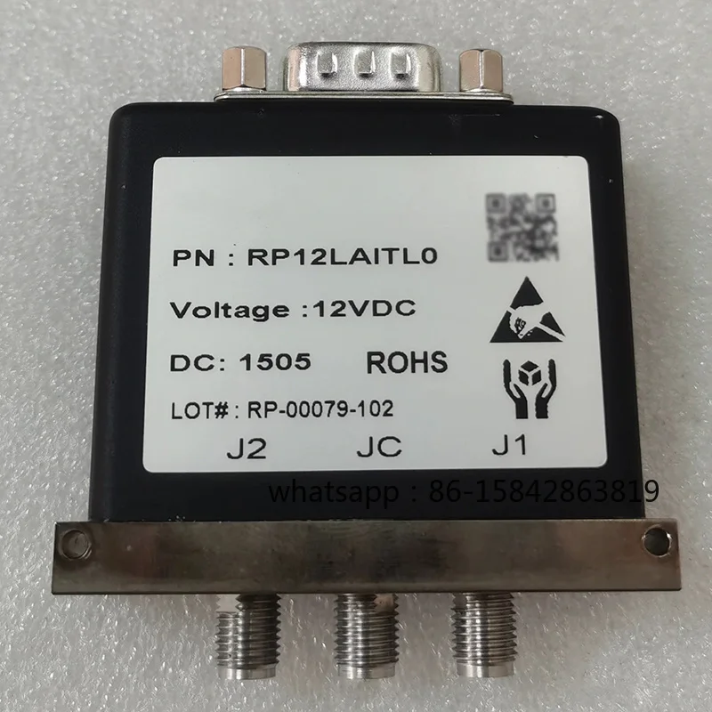 RP12LAITL0 12V DC-18GHz TTL SMA Single Pole Double Throw RF Coaxial Switch