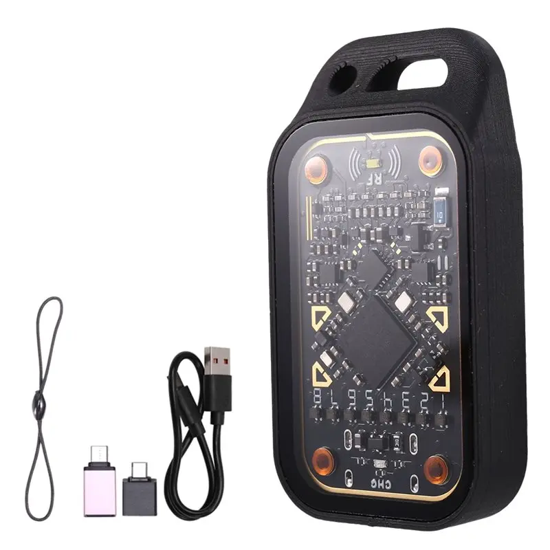 【BRILLIANT 】Chameleon Ultra RFID قارئ الشريحة الذكية مع إعادة تعيين + بطاقة الهوية المساعدة التلقائية 125K 13.56Mhz IC Dec #3