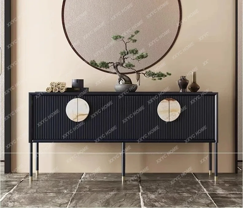 

JJНовый входной шкафчик в китайском стиле, светильник в скандинавском фойе, роскошный декоративный шкаф, вилла на заказ