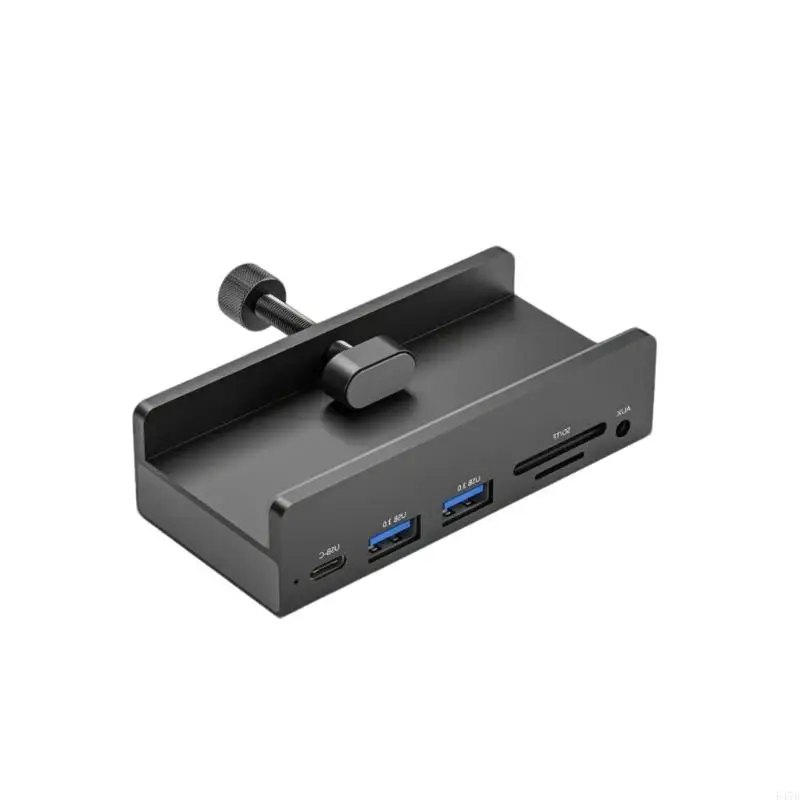 

Portable USB3.0 HUB Type C Card Reader with Multiple Interfaces Quick Attach