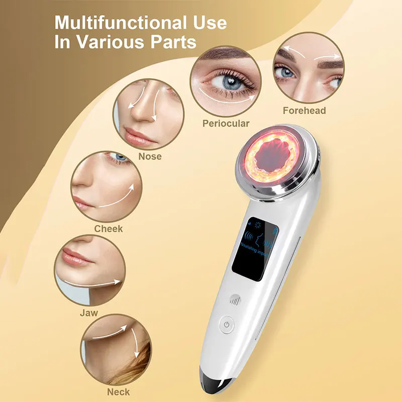 4 in 1 Multifunction Electric Face Massager Home Use Face Lifting Anti Aging Skin Tightening Firming Skin Care