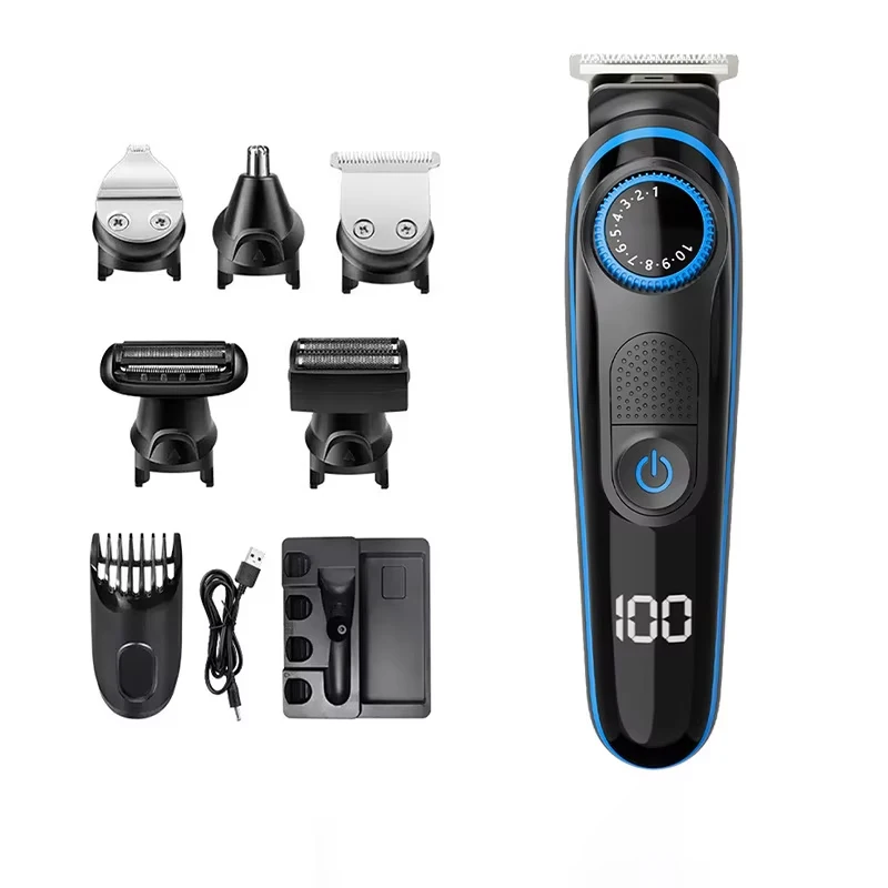 

Youpin Electric Hair Clipper Multifunctional Trimmer For Men Electric Shaver For Men's Razor 5 In 1 Professional Trimmer