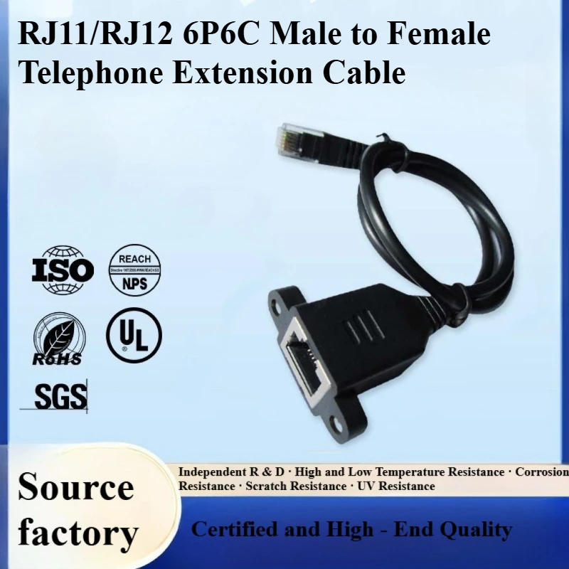 

Industrial control equipment telephone adapter telephone line graphics card extension connection cable