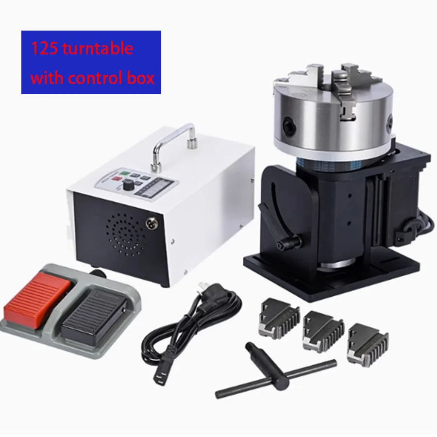 

Laser handheld welding argon arc welding marking machine, electric rotary table, CNC circumferential seam welding positioner