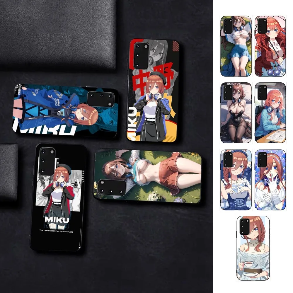 Nakano Miku Phone Case For Samsung S 9 10 20 21 22 23 30 23plus lite Ultra FE S10lite Fundas