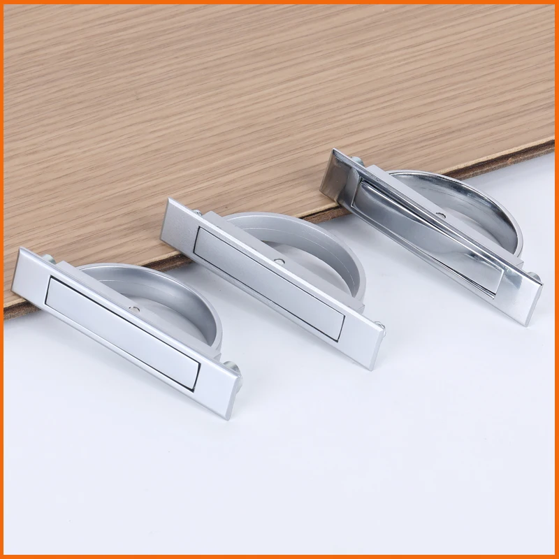 

LS707 180 Degree Zinc Alloy Tatami Pulls Concealed Closet Drawer Pulls Japanese-style Invisible Handle Embedded Rotary Pulls
