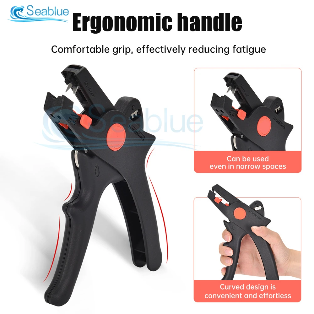 Wire Stripper Tools Multitool Plier Crimper Cable Cutter Multifunctional Stripping Tool Crimping Pliers Terminal 0.5-6.0mm2