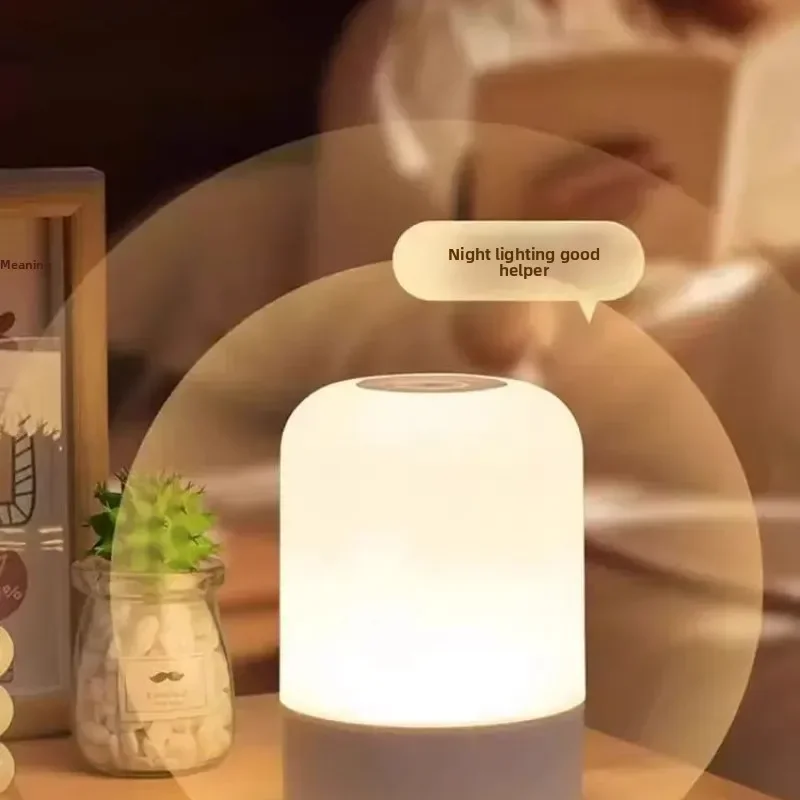 Luces Led de noche para mesita de noche, lámparas de noche de escritorio con carga regulable, iluminación de noche para dormitorio, decoración, lámparas de mesa Led de lectura táctiles