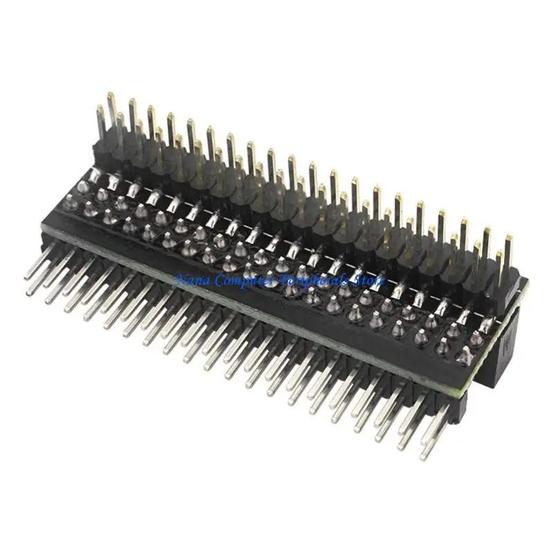 F68C GPIO 1 to 2 Expansion Board 2 x 20-pin 40-pin Male Header Extension Module for 4B 3B+ 3B 2B