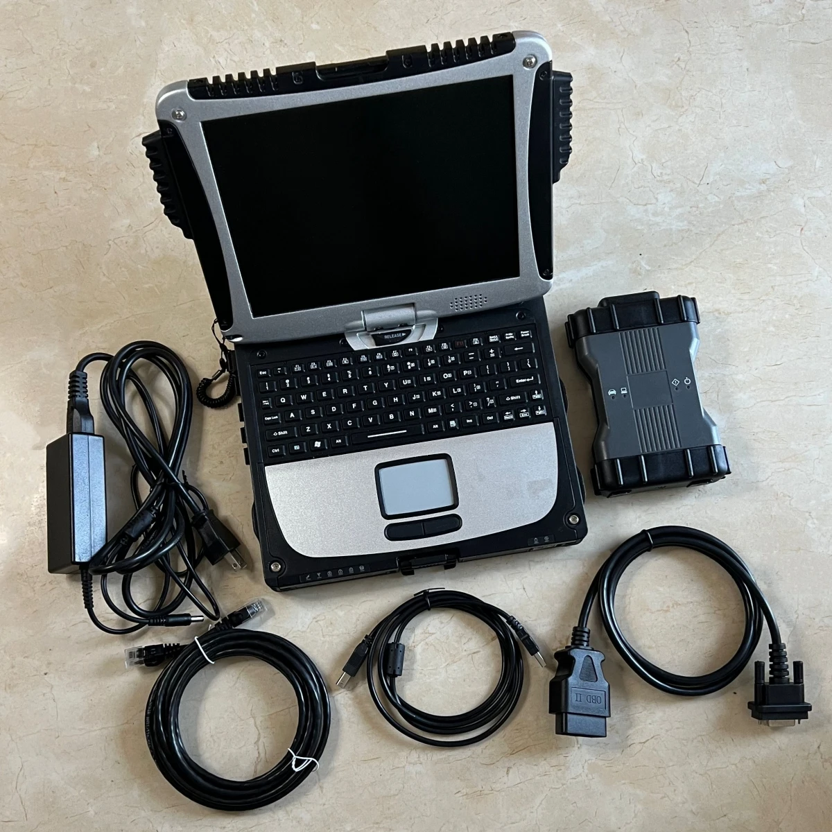 Vci C6 Mb Star 6 Code Programmer Tool Laptop cf19 I5 8G 480GB SSD 3in1 for Mercedes Cars Full Set Expert Scanner