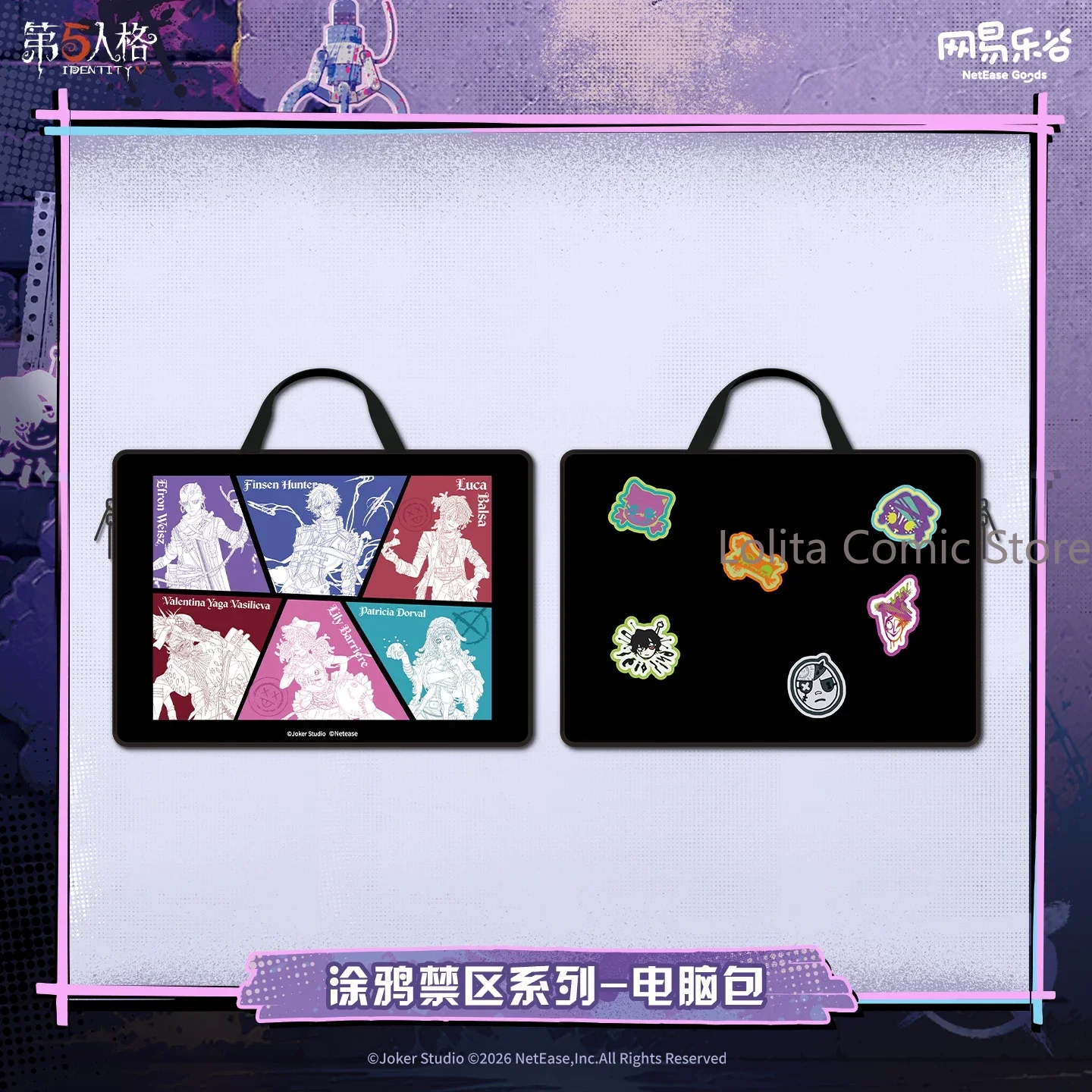 anime-identity-v-escapologo-dentista-prisionero-vendedor-ambulante-animadora-hechicera-cosplay-bolso-para-portatil-bolso-para-ordenador-regalo-para-fans