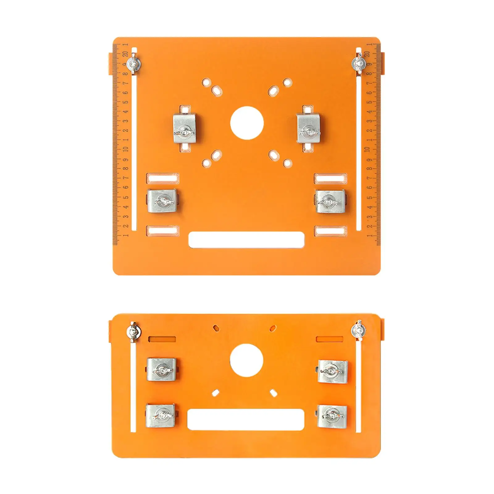 แผ่นฐานเครื่องตัดสำหรับช่างไม้ ปรับได้อเนกประสงค์ พกพาสะดวก ไม่ต้องเจาะ สำหรับงานตัดอุตสาหกรรม โต๊ะทำงานแกะสลักชิ้นส่วน