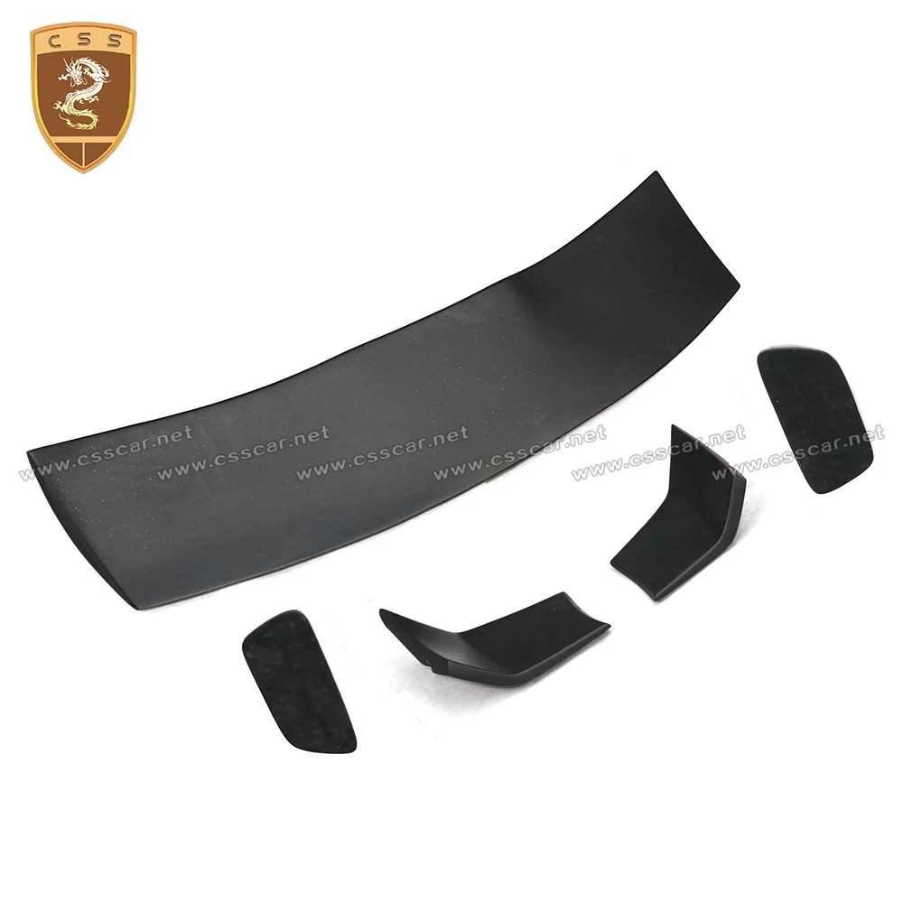 FRP Material Car Wide Front Rear Bumper Protection Guard For Lotus upgrade GTE Style Side Bottom Line Extensions Rocker Panels