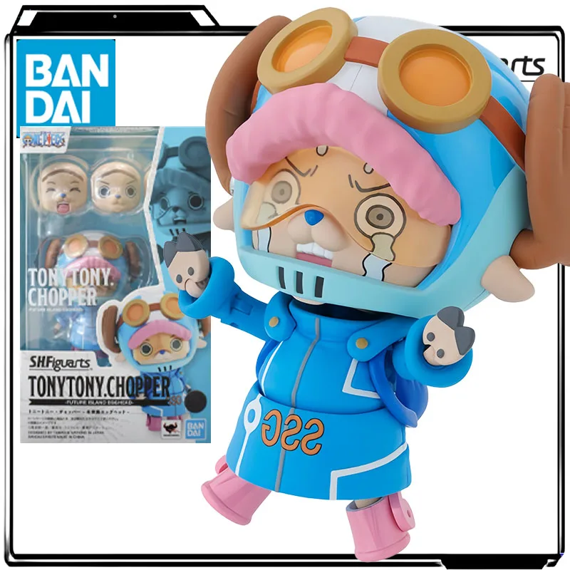 バンダイ純正 S.H.Figuarts アニメフィギュア ワンピース ジュエリー ボニー&モンキー·D·ルフィ&トニー トニー チョッパー アクションフィギュア おもちゃ 男の子向け