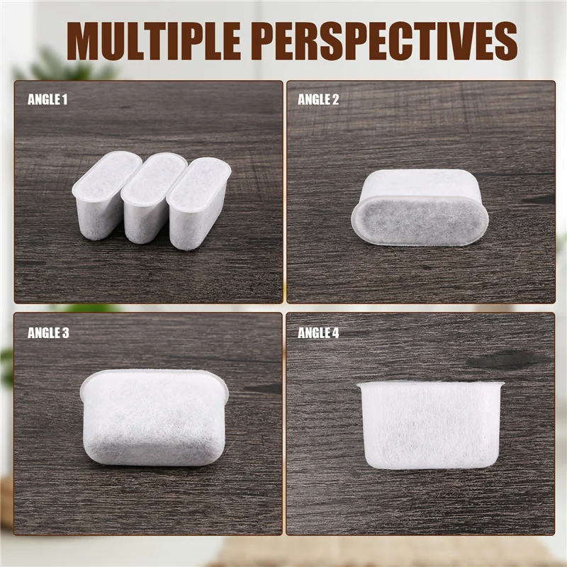 AF93-12 عبوة من فلاتر المياه الفحمية البديلة لجميع ماكينات صنع القهوة Cuisinart، DCC-RWF