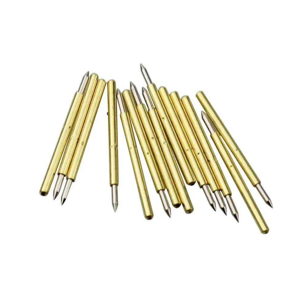 Hot Sale P75 Series Nickel Plated Test Probe Electronic Spring Detection Needle Brass Pogo Pins For Test Tools