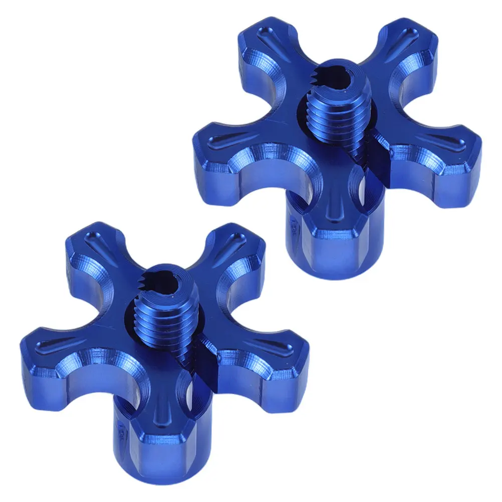 

2pcs Clutch Adjustment Screw Motorcycle Lever Mount Cable Adjuster Bracket Nut Tool Aluminum Alloy Durable Reliable Precise Easy