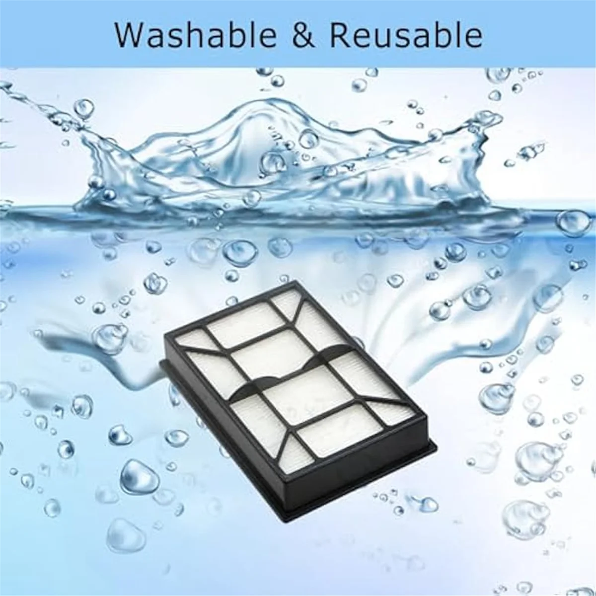 3Pcs EF-9 HEPA Filters for Upright Vacuums EF9 20-53296,40195 and Elite Vacuums 31150,31140,BU1018,BU1018,21814 image 6