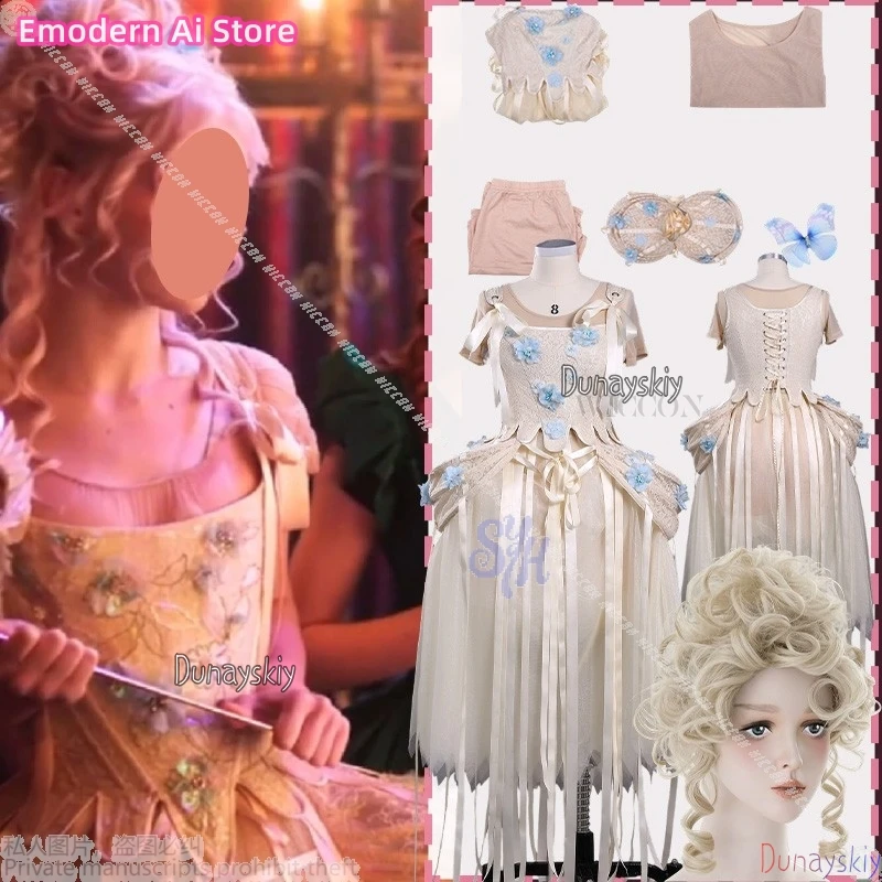 

Never Anime Movie More Cosplay Enid Halloween Ball コスプレ Dead Dance Uniform Goth Green Evening Dress Jirai Kei Girls Lolita