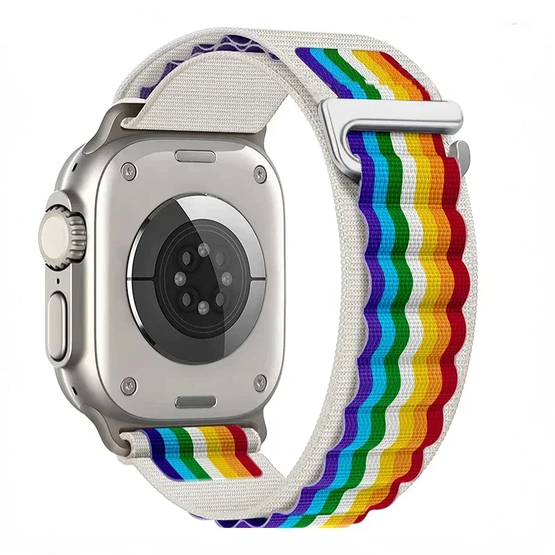Alpine Strap for Apple Watch Ultra/3 11 10 9 8 7 Band 46mm 49mm 45mm 41mm Nylon Sports Bracelet IWatch 6 5 4 3 SE 44mm 40mm 42mm
