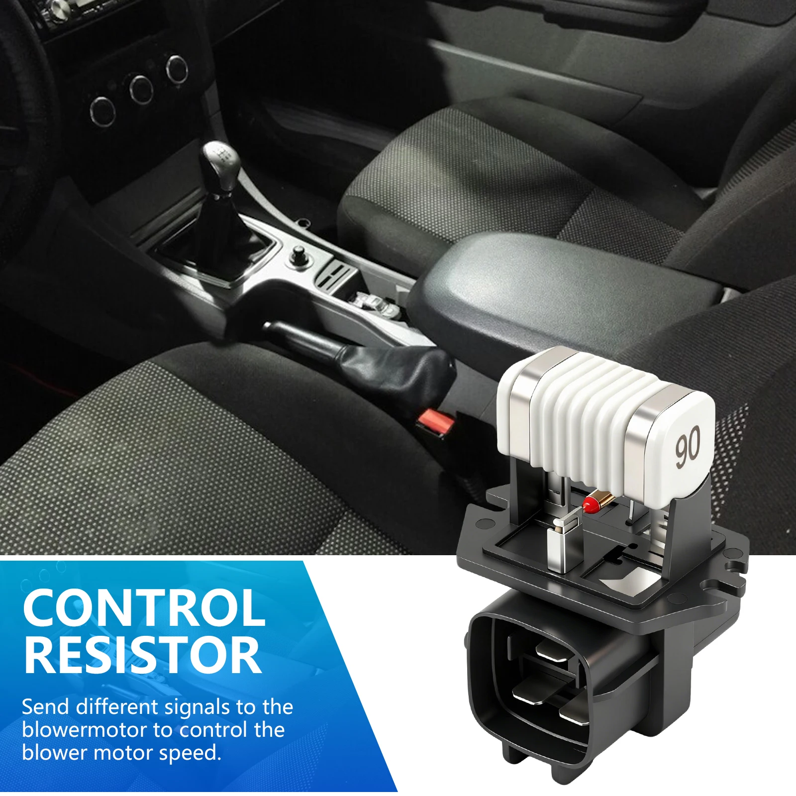 25385-2E100 253852E100 Engine Cooling Fan Resistor For Hyundai Sonata Santa Fe Kia Sorento Optima 2.4L 3.5L 2010 2011 2012 2013