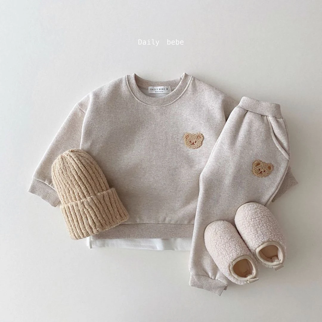 korean-kids-bear-embroidery-fleece-pullover-set-1-5yrs-sweatshirt-tops-harem-jogger-pants-suits-2pcs-girls-fleece-lined-clothes