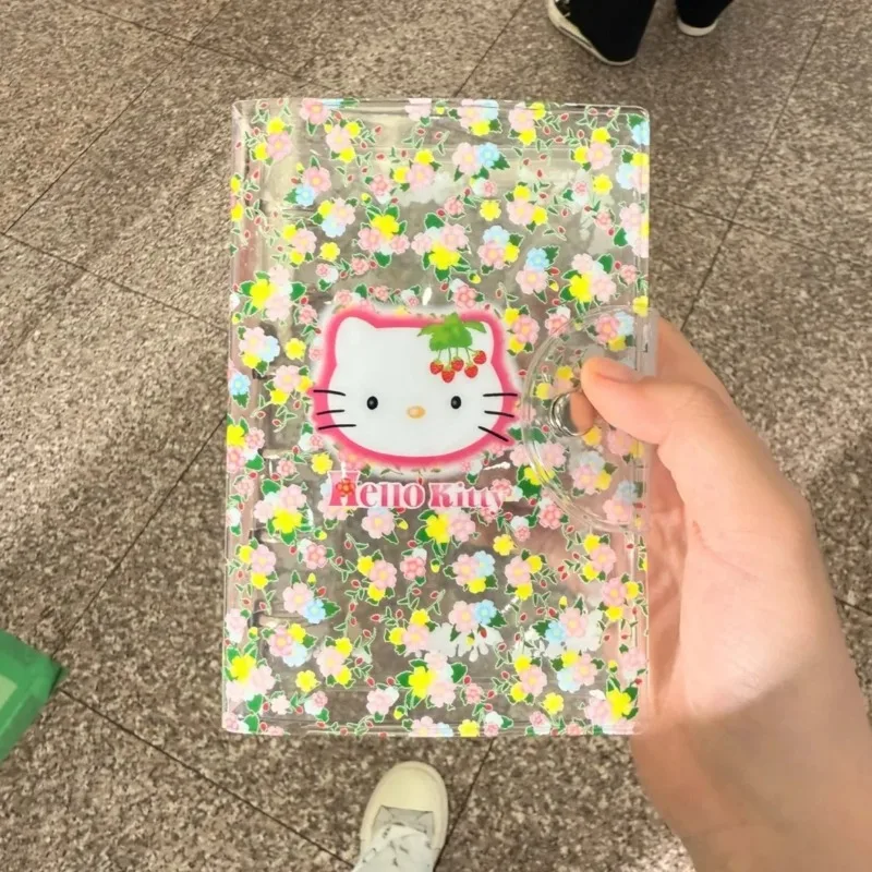 Hello Kitty Handbooks Peripherals NEW Cartoon Simple Card Book Originality Delicate Fashion Loose-leaf Removable Handbooks