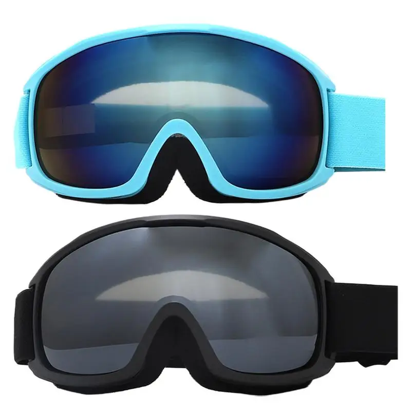 

Snow Goggles Women Anti-Fog Snow Goggles UV Protection Double-layer Ski Goggles Adjustable Snowboard Goggles Over Glasses