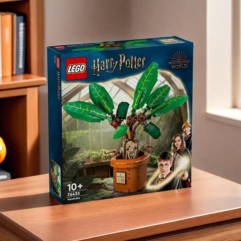 

76433 LEGO Harry Potter Mandrake Figure & Pot Plant Toy, Harry Potter Toy for 10 Year Old Girls or Boys