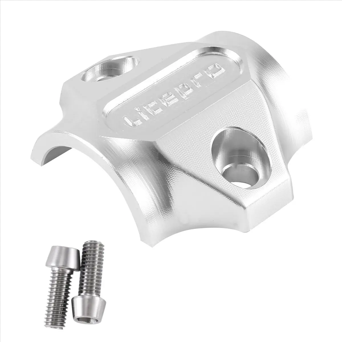 ABJV للطي دراجة سبيكة رئيس أنبوب الغطاء العلوي 25.4 مللي متر المزدوج مسمار مقبض آخر غطاء دراجة الملحقات ، فضي