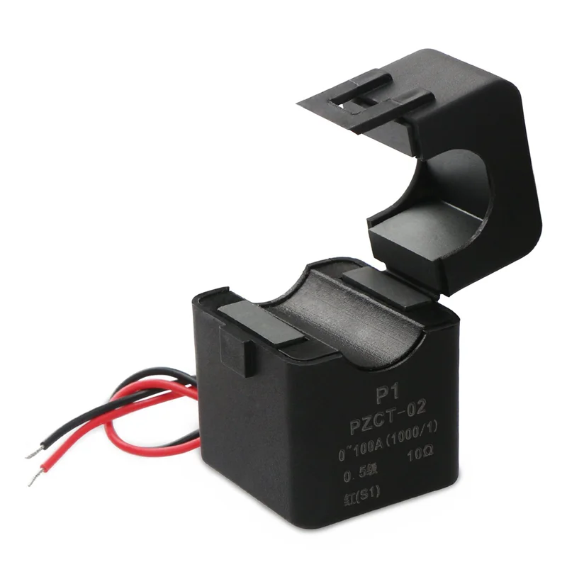 

ABXF-3X Current Transformer,100A 100MA AC Current Sensor, Split Core Amp Transformer Sensing Relay, Mini Clip-On